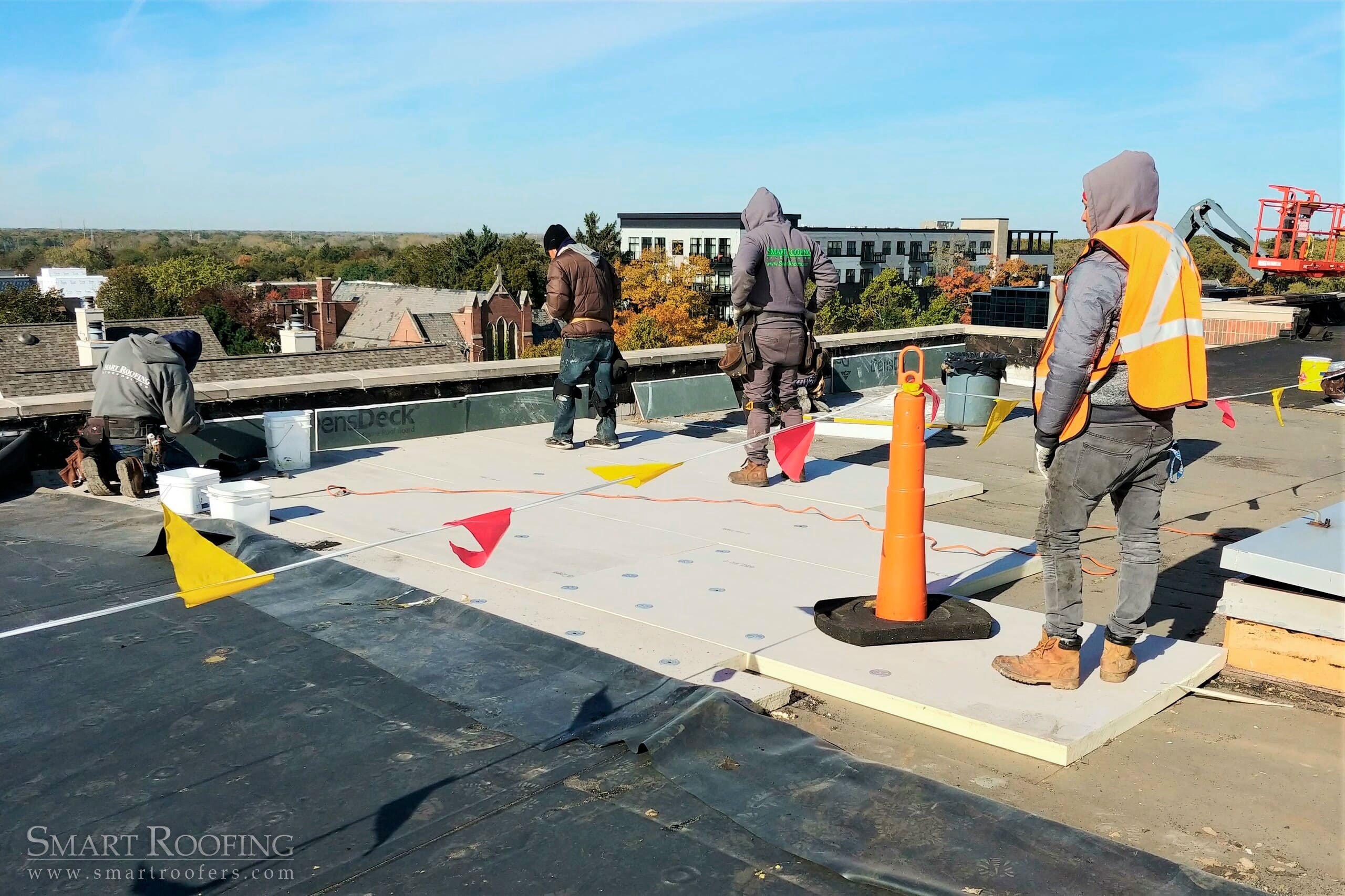 Beautiful slate roof completed by JW Construction